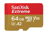 SanDisk SDSQXA2-064G-GN6MA MicroSDXC 64GB (+SD adapteris)