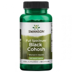 Maisto papildas Swanson Black Cohosh (Kekinė Juodžolė) 540 mg., 60 kapsulių