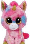 Pliu&scaron;inis žaislas TY Beanie Boos FANTASIA spalvotas vienaragis, 23 cm, 37041
