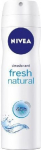 Pur&scaron;kiamas dezodorantas moterims Nivea Fresh Natural, 150 ml
