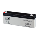 MWPower akumuliatorius MWS 12V 2.3Ah F1(187) AGM, 5 metai