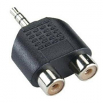 Sbox, AD.3.5-2X3.5, 3.5mm M.->2x3.5mm F.