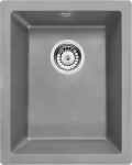 Granitinė virtuvinė plautuvė Deante Corda ZQA S10B, Metallic grey
