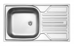 Virtuvinė plautuvė Deante Legato ZEL 0113, satin