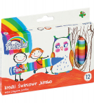 Va&scaron;kinės kreidelės JUMBO, Fiorello, 12 spalvų