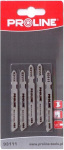 Proline Hss metalinių dėlionės pjūklelių rinkinys, 75mm, 5 vnt.