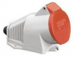 Elektros lizdas 4p 16a 400v raudonas Ip44