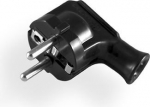 Kampinis ki&scaron;tukas Elgotech Wt-20-2, juodas, 16a, 250v