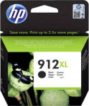 hp originalus ra&scaron;alas 3yl84ae, hp 912xl, juodos spalvos, 825p, didelės talpos, hp officejet 8012, 8013, 8014, 8015 oj pro 8020