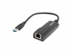 Tinklo Plok&scaron;tė - Lanberg NC-1000-01 USB Hot-Swap Juoda