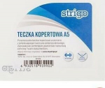 Strigo vokelis A5, permatomas, su užsegimu