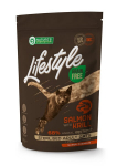 Nature's Protection Lifestyle suaugusių sterilizuotų kačių sausas begrūdis pa&scaron;aras su la&scaron;i&scaron;a ir kriliu, 0,4 kg