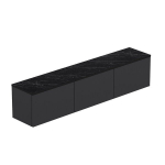 TV staliukas Asir Neon Illuminated, pilkas