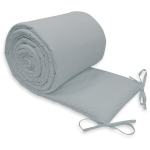 Lovelės apsauga My Baby, 180x30 cm, Grey