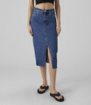 Vero Moda sijonas moterims 5715425935183, mėlynas