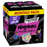Pižaminės kelnaitės Pampers Heart, 60 vnt, 17-30 kg