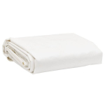 Tentas, baltos spalvos, 2,5x4,5m, 600g/m&sup2;