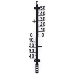 Lauko termometras juodas 41 cm, Lauko termometras juoda 41 cm