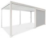 Roletas pavėsinei Pergola Premium White, 3m