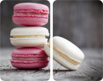 Stiklinės apsauginės plok&scaron;tės "macarons" 52x30 cm
