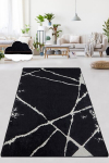 Asir kilimas Broken Black 80x140 cm