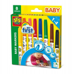 SES Creative - Baby markers, 8 colours - (S00299)
