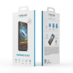 Forever Samsung Galaxy Xcover 7 grūdinto stiklo 2,5D juodas dėklas