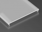 Superwide PMMA matinis difuzorius aliuminio profiliui - 1 m