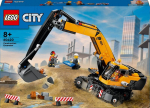 60420 LEGO&reg; City Geltonas statybų ekskavatorius