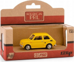 Kolekcija Prl Fiat 126p, geltonas, mastelis 1:43