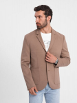&Scaron;varkas vyrams Ombre Clothing v3 om-blzb-0127, smėlio spalvos