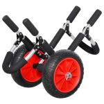 Surf vežimėlis, banglentčių transportavimo vežimėlis, sulankstomas, pamink&scaron;tintos PU padangos, iki 45 kg L64 x W55 x H38,5 cm