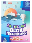 Pastelinis pie&scaron;imo sąsiuvinis Astra 170g/m2 A4, 10 lapų
