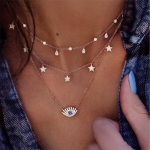 CHOKER KAROLIAI &Scaron;VENTINIS ILGAS BOHO SIDABRAS 55, CHOKER KAROLIAI &Scaron;VENTINIS ILGAS BOHO SIDABRAS 55