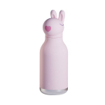 Asobu Bestie Bunny 460 ml izoliuotas butelis su &scaron;iaudeliu, Asobu Bestie Bunny 460ml Insulated Bottle and Straw