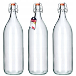 Stikliniai buteliai su kam&scaron;čiu, 2 l, 3 vnt.
