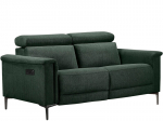 Dvivietė sofa reglaineris Loft24 Lund, žalia