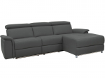 Trivietė sofa Loft Pareli, pilka