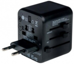 Kelioninis adapteris - VERBATIM - Universalus kelioninis adapteris UTA-02 PD20W / QC / 1xUSB / 1xType-C