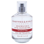 Crabtree & Evelyn, Rosewater & Pink Peppercorn, Eau De Toilette, For Women, 100 ml