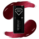 SEMILAC Hibridinis lakas 467 Red Candle Flash 7 ml
