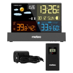 METEO SP110C meteorologijos stotis su DCF, juoda