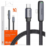MCDODO KAMPINIS KABELIS USB-C LIGHTNING PLOK&Scaron;ČIAS 36W IPHONE 12 13 14 JUODAS 2M