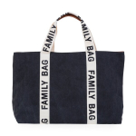 CHILDHOME FAMILY BAG KREP&Scaron;YS, SIGNATURE CANVAS BLACK