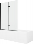 Vonia Mexen Cubik su apdaila ir stiklo sienele, 170x70 cm + 120 cm (II)
