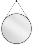 Vonios veidrodis Mexen String juodas, 70 cm