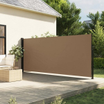 I&scaron;traukiama &scaron;oninė markizė, taupe spalvos, 160x300cm