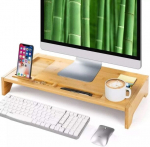 Bambuko bazė monitoriui