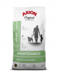 Arion Original Maintenance Adult suaugusiems vidutinių veislių &scaron;unims su vi&scaron;tiena, 12 kg