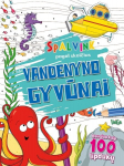 Vandenyno gyvūnai. Spalvink pagal skaičius